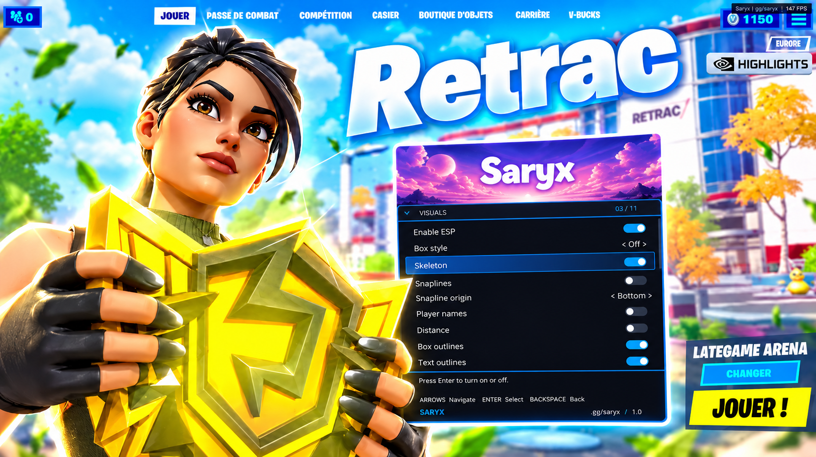 Cheat Retrac by Saryx preview
